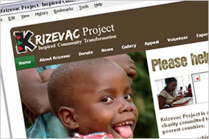 Krizevac ProjectのWebサイト
